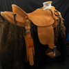 Custom made to order Douglas 38 Wade Saddle by Keith Valley.